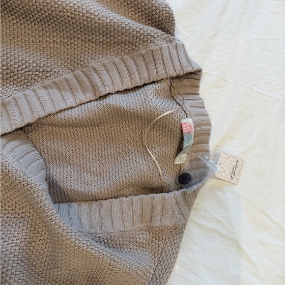 Free People Taupe Sweater Cardigan Set - Picture 3 of 3
